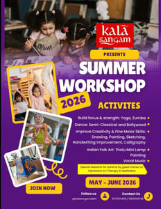 Kala Sangam-Summer Workshop 2026