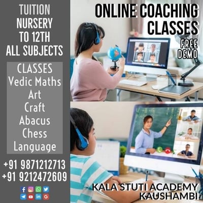 Kala Stuti Academy-Tuition Classes Nursery to 12th (All Subject)