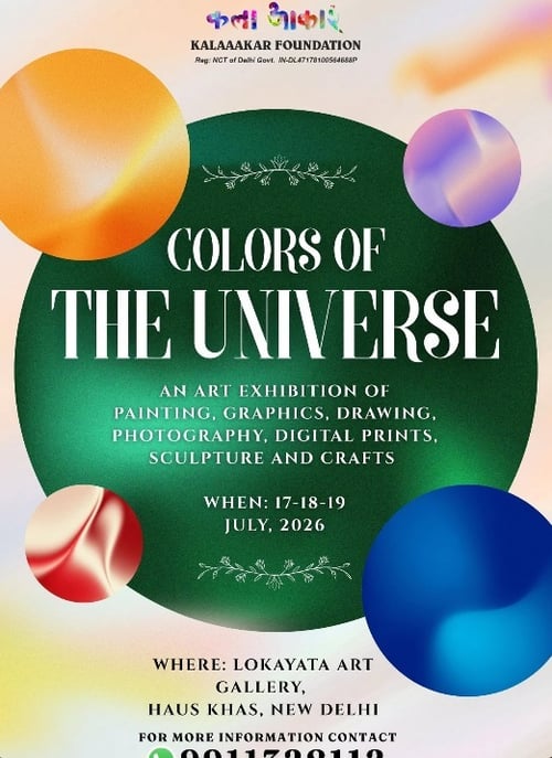Kalaaakar Foundation-Colors of the Universe A Celebration of Art and Creativity