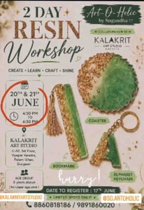 Kalakrit Art Studio-Resin Art Workshop