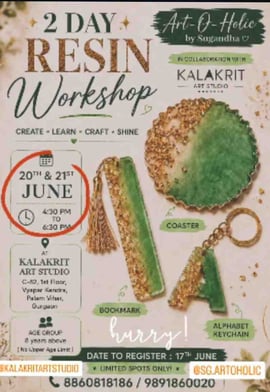 Kalakrit Art Studio-Resin Art Workshop
