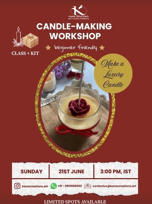 Kana Creations-Candle Making Workshop for Kids