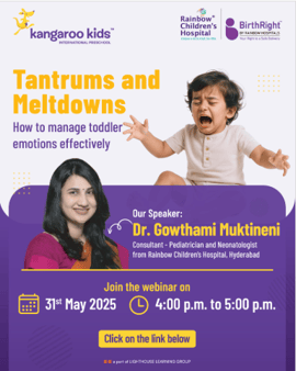Kangaroo Kids  -   Toddler Tantrums and Meltdowns Mangement Workshop