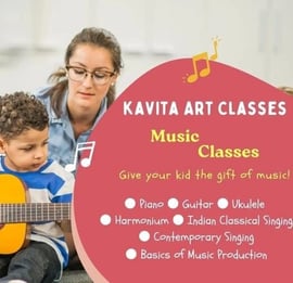 Kavita Art Classes-Music Classes for kids