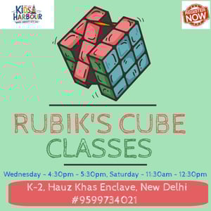 Kids Harbour - Rubik Cube Classes
