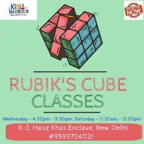 Kids Harbour - Rubik Cube Classes