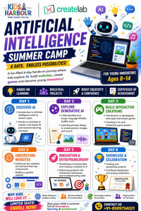 Kids Harbour-Artificial Intelligence Summer Camp