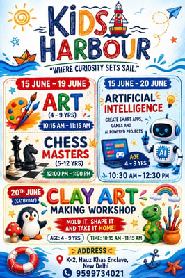 Kids Harbour-Clay Art Making Workshop