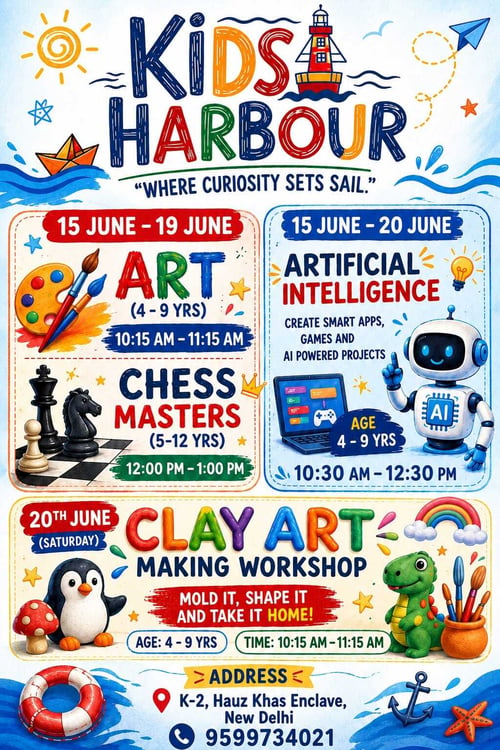 Kids Harbour-Clay Art Making Workshop