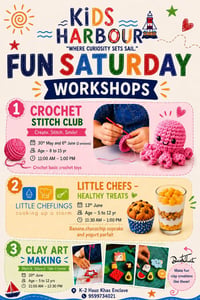 Kids Harbour-Fun Saturday Workshops