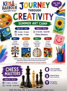 Kids Harbour-Journey Through Creativity Summer Art Camp