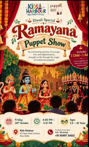 Kids Harbour-Ramayana Puppet Show