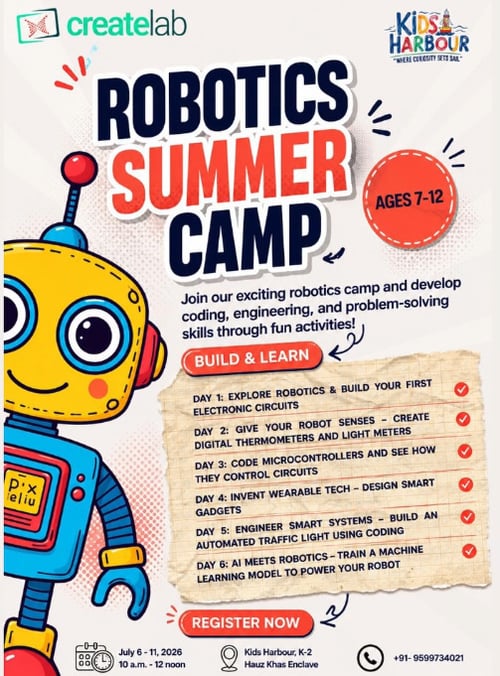 Kids Harbour-Robotics Summer Camp for Kids