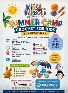 Kids Harbour-Summer Camp Crochet for Kids