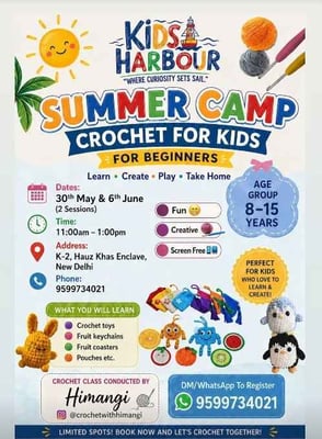 Kids Harbour-Summer Camp Crochet for Kids