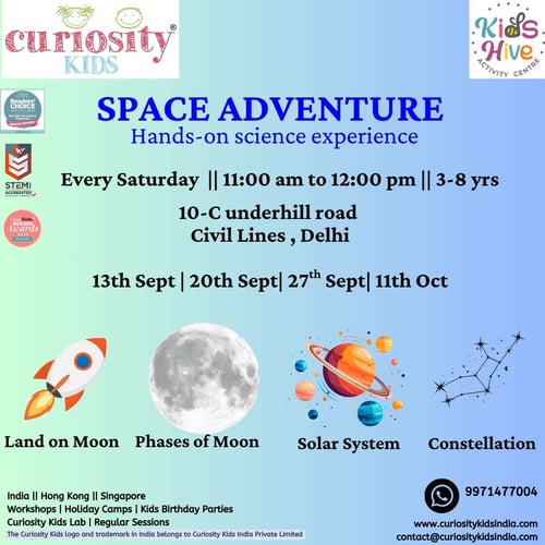 Kids Hive - Space Adventure workshop