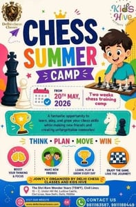Kids Hive-Chess Summer Camp 2026