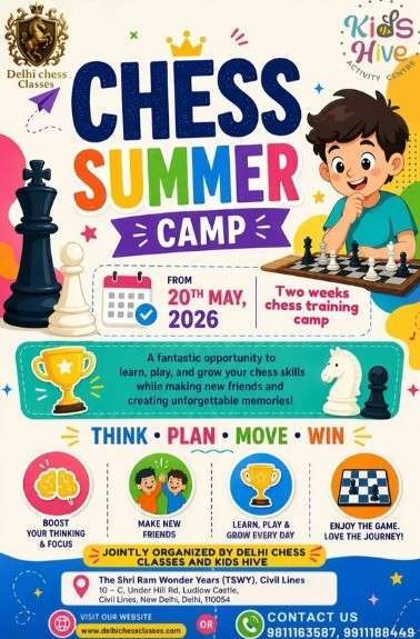 Kids Hive-Chess Summer Camp 2026