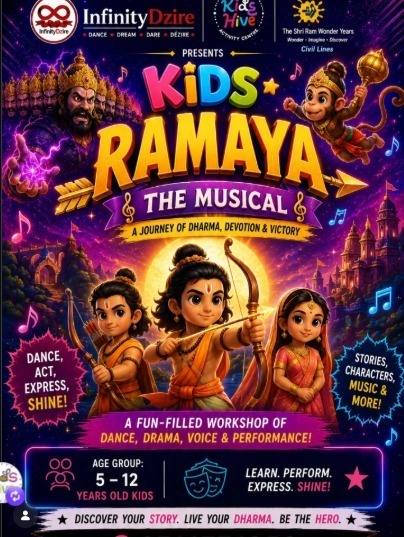 Kids Hive-Kids Ramayana The Musical Dance Drama and Performance Workshop