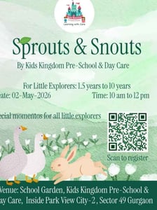 Kids Kingdom Pre-School-Garden Adventure Day for Little Explorers