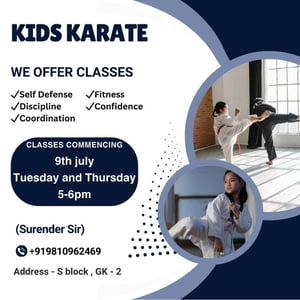 Kids Karate by surender sir-Kids Karate classes