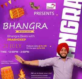 Kimaya Dance N Fitness Academy-Bhangra workshop