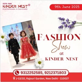 Kinder Nest Play School  -  Kids Fashion Ramp Show 2025