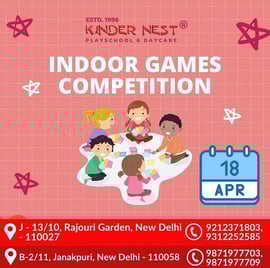 KinderNest play School-indoor games competition