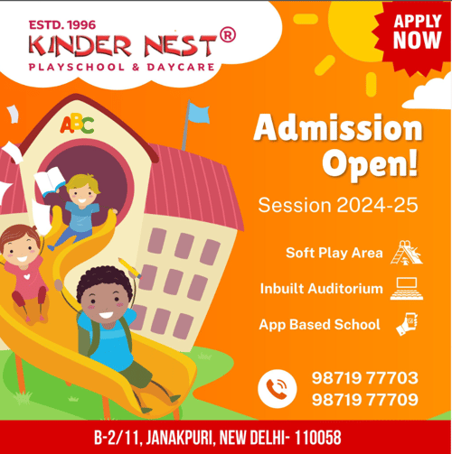 KinderNest Play School-Admission Open