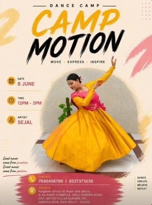 Kingdom School Of Music And Dance-Camp Motion