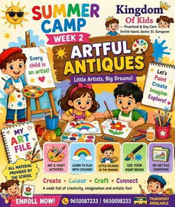 Kingdom of Kids-Artful Antiques Creative Summer Camp