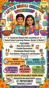 Komal Smart Learning-Little Diwali Creators Workshop