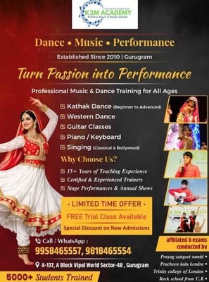 Krazy 2 Music Academy-Music and Dance Classes