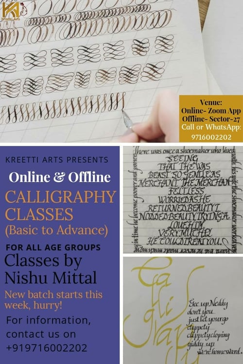 Kreetti Arts-Calligraphy Classes