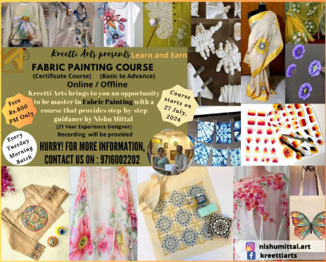Kreetti Arts-Fabric Painting Course