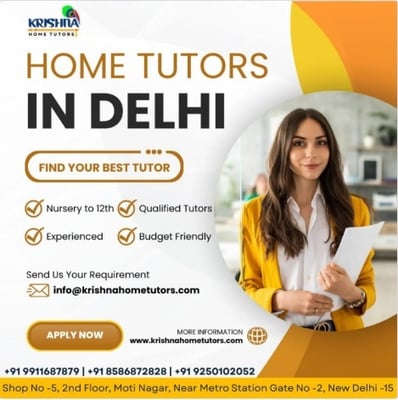 Krishna Home Tutors  -  Kids Tuition Classes