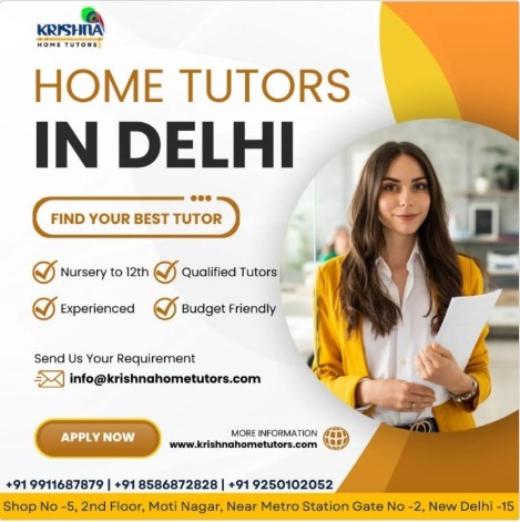 Krishna Home Tutors  -  Kids Tuition Classes