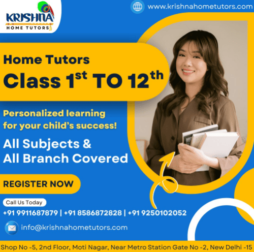 Krishna Home Tutors  -  Tuition Classes For Kids