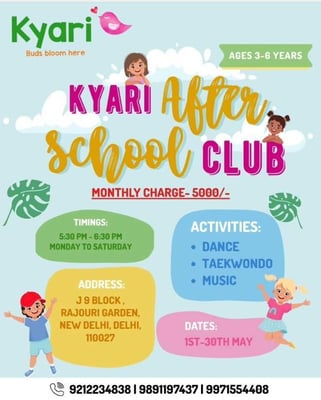 Kyari-After school Activities for Kids