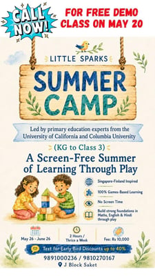 LITTLE SPARKS: SUMMER CAMP