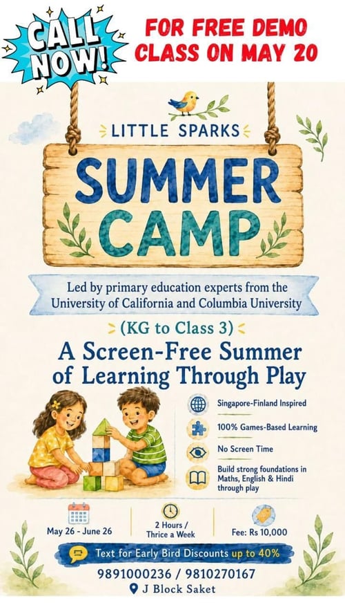 LITTLE SPARKS: SUMMER CAMP