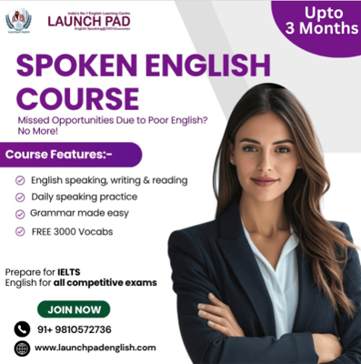 Launch Pad English Learning Institute  -  Spoken English Course