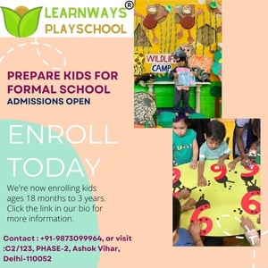 Learn Ways Play School  -  Admissions Open ( Ashok Vihar )