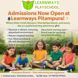 Learn Ways Play School  -  Admissions Open For Kids