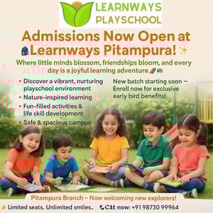 Learn Ways Play School  -  Admissions Open For Kids
