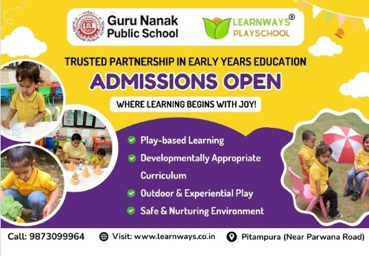 Learn Ways Play School  -  Kids Admissions Open