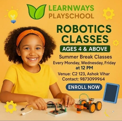 Learn Ways Play School  -  Robotics Summer Classes