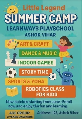 Learn Ways Play School  -  Summer Camp