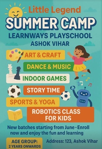 Learn Ways Play School  -  Summer Camp