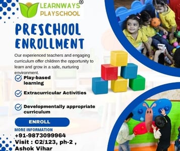 Learn Ways Play School - Admissions Open For PreSchool